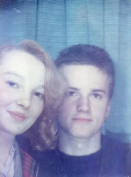 Top smudge - photo taken on the 8th December 1980, soon after, we heard about Lennon being shot.